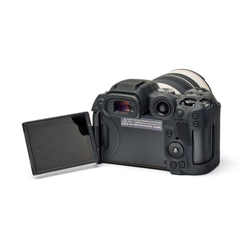 easyCover - Silicone Camera case - Protection for Your Camera Canon R7 - Black