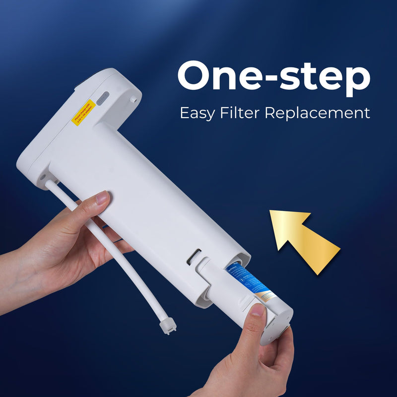 Waterdrop EDF Water Filter Replacement for Waterdrop ED01/ED02/ED04 Electric Water Filter Pitcher, 3 Months or 200 Gallons, NSF/ANSI 401&53&42&372, 3 Pack