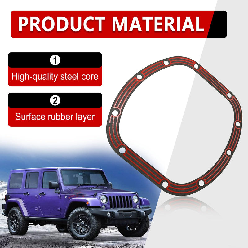 D030 Differential Cover Gasket Compatible with Ford JP Front Axle Dana 30 Fit for Dana 25/27/30