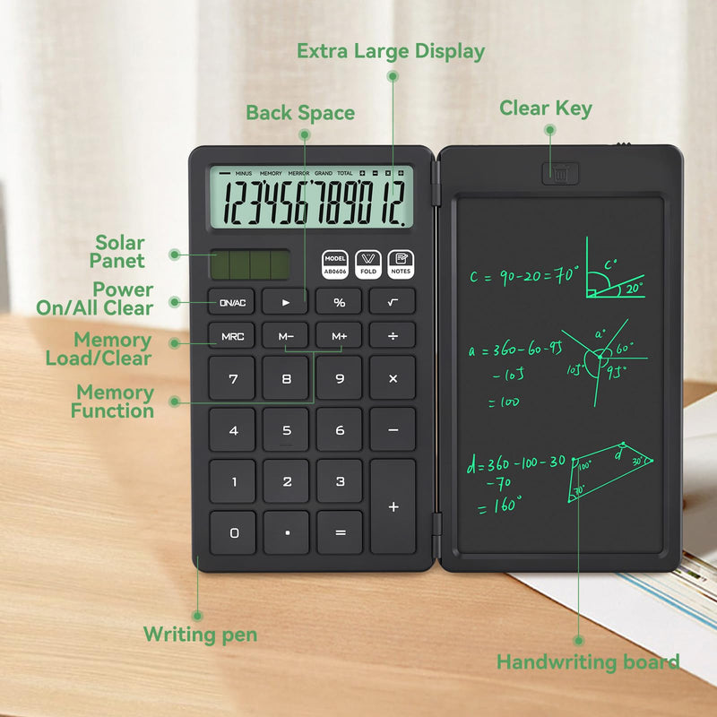 82MS Scientific Calculator and Basic Calculator Calculator with Writing Pad