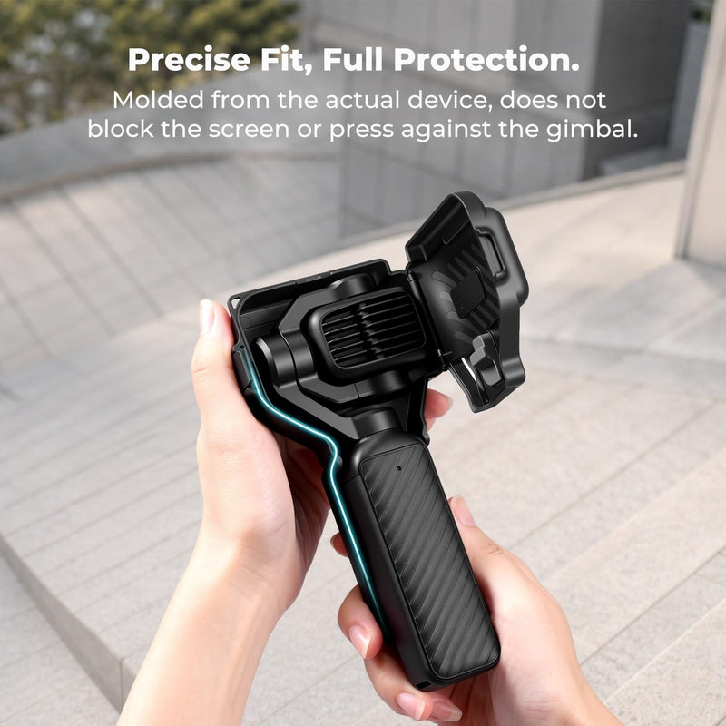 K&F CONCEPT Screen Lens Protector Compatible with Osmo Pocket 4P | Lightweight PC Hard Shell, Protective Lens Screen Gimbal Cover, Protects Lens, Screen & Gimbal from Scratches and Bumps -PT66