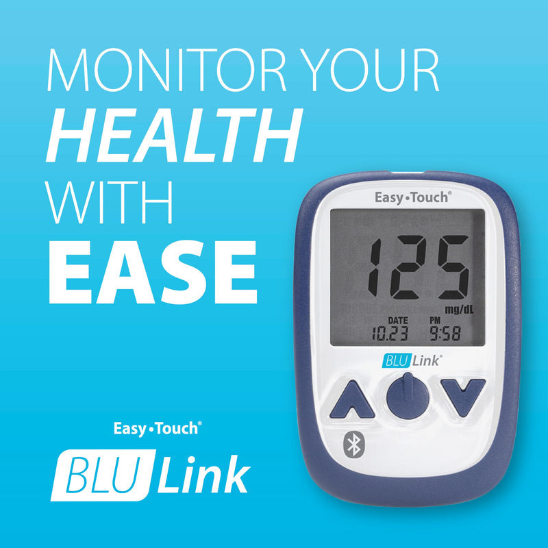 BluLink Diabetic Test Strips (50 Count) | Compatible with BluLink Glucose Monitoring System Blulink Test Strips (50 Count)