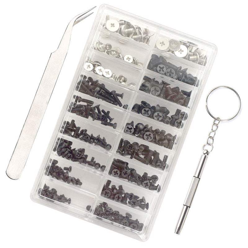 Laptop Screw Set PC M2 M3 M2.5 Screw Standoffs for Universal Laptops and Hard Drive Disk M.2 SSD, 355 Pieces
