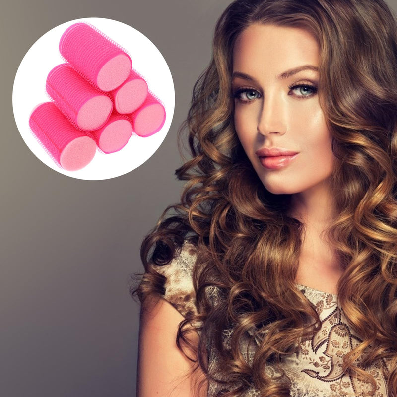 Uonlytech 8pcs Hair Sponge Curlers Hair Rollers Set Self Grip Foam Hair Rollers for Women and Girls Picture 2