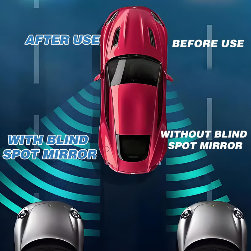 2Pcs Cars Heart Shaped Blind Spot Mirrors Car Side Mirror Blindspot Adjustabe Angle Removable Wide Angle Convex RearView Mirror for Enhanced Safety Universal Fit Stick, Car Accessories for Cars Suvs Heart-2Pcs