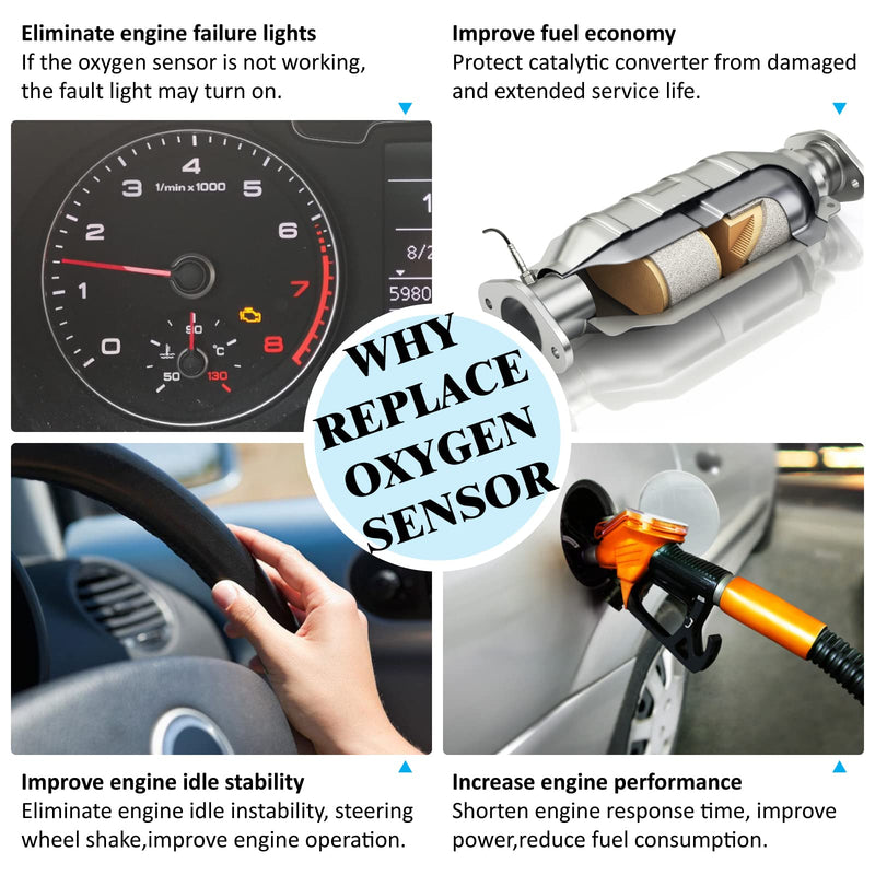 234-4331 O2 Oxygen Sensor Upstream Compatible with Rainier Colorado Trailblazer Canyon Envoy H3 Ascender