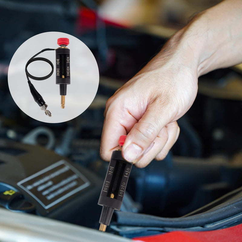 Spark Plug Tester, Adjustable Ignition Coil Tester System, Coil Pack Tester, Spark Testers Tool, Spark Checker, Autos Diagnostic Test Tool for Automotive, Small Engines, Lawnmowers 1 PCS