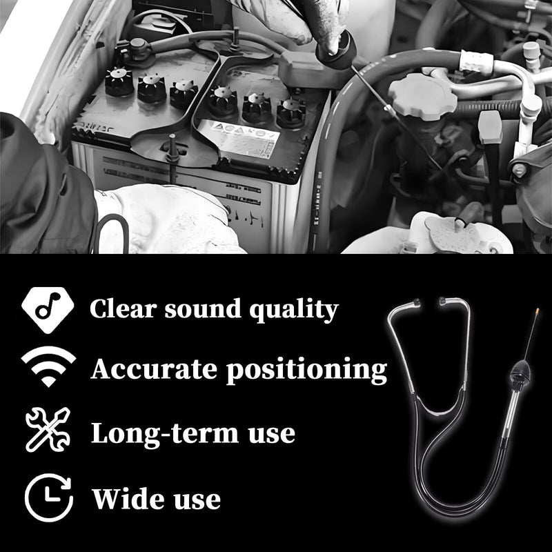 Car Mechanic Stethoscope, Automotive Stethoscope Engine Diagnostic Tool, Automotive Tools Universal for Car Truck SUV Motorcycle RV 1Pc