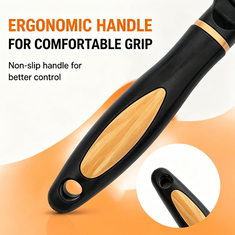 Round Hair Brush & Cushion Hair Brushfor Quick Blow Drying & Styling, Smoothing Vented Barrel Ergonomic Handle Fast Drying Round Brushes Hair for Women Salon Home All Types Volume Tool