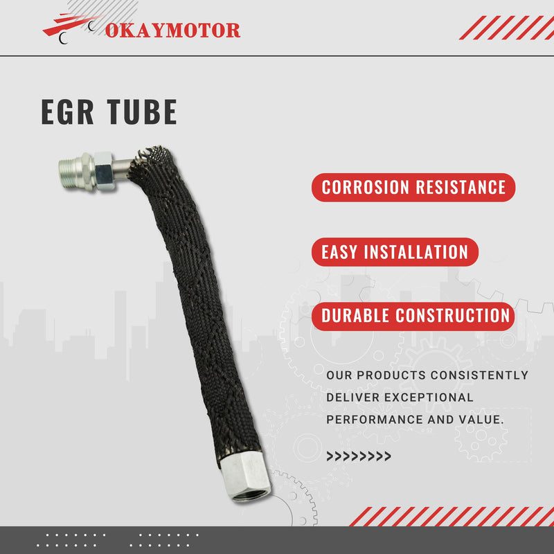 EGR Tube for 1990-1997 Ford Bronco E&F Series Pickup 5.8L V8 F0TZ9D477A
