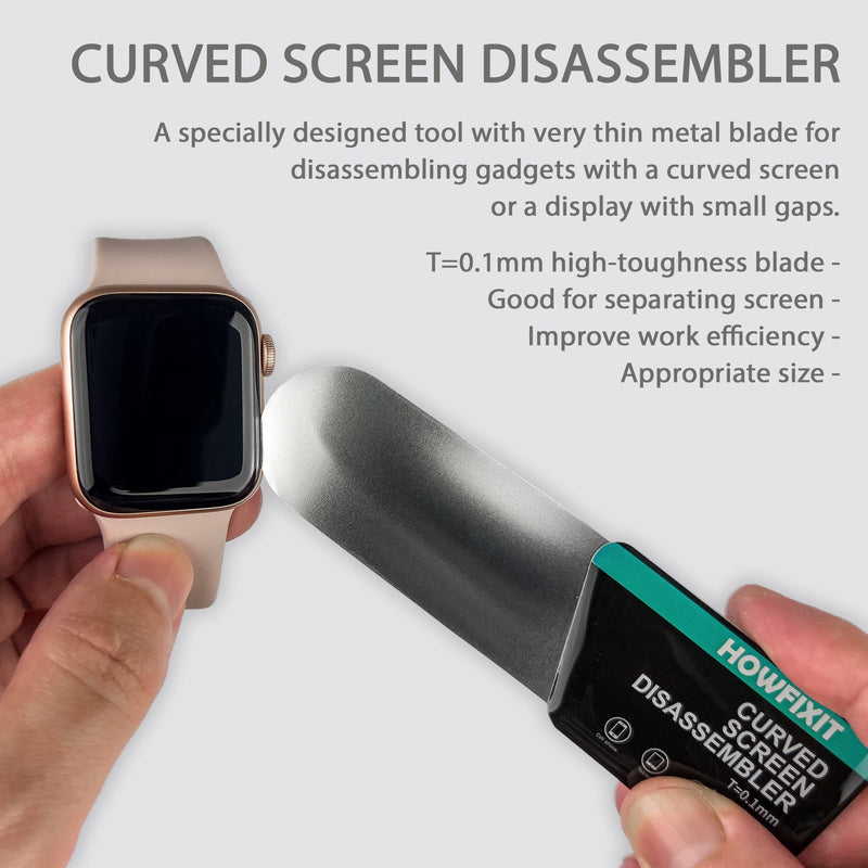 HowFixit Opening Tools for Electronics Repair - Safely Disassemble Your Cell Phone, Smartwatch, Camera, Drone, Laptop, Tablet 15-in-1