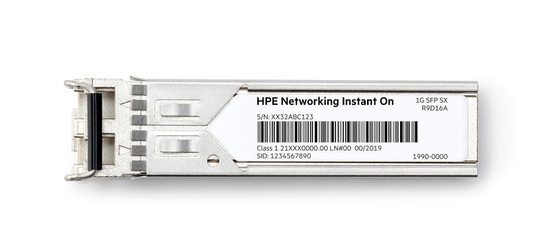 HPE Networking Instant On 1G SFP LC SX Transceiver for Connections Up to 500 Meters (R9D16A)