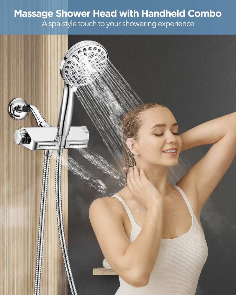 MakeFit Shower Head Filter Replacement Cartridge for MakeFit Filtered Shower Head with Handheld Combo-SSJ731/SW9730 (2-PACK) 2-PACK