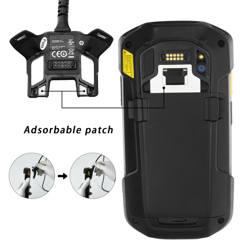 USB Charger Cable and Adapter for Zebra Symbol TC70 TC70X TC72 TC75 TC75X TC77,5V/3A Super Fast Charger(CBL-TC7X-SERL1-01),PDA Handheld Barcode Touch Mobile Computer Accessories,Scanner Charger