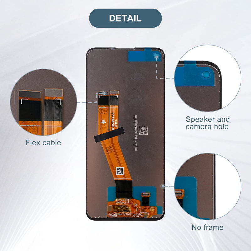 LCD Compatible for Samsung Galaxy A11 A115 SM-A115F 2020 LCD Touch Screen Display Digitizer and Repairing Tools Black