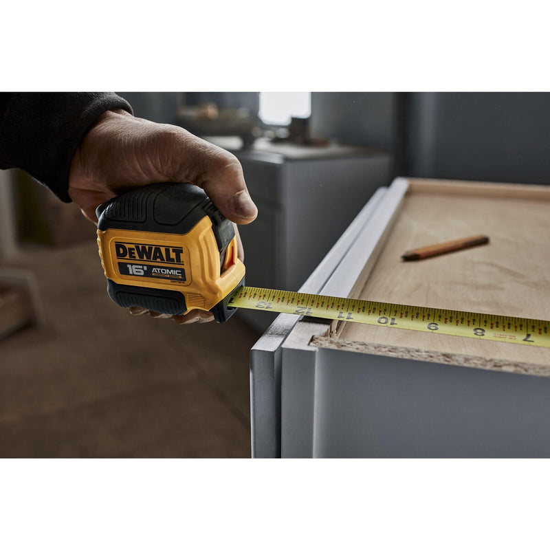 DEWALT Atomic Compact Series 16 ft. Tape Measure (DWHT38116S)