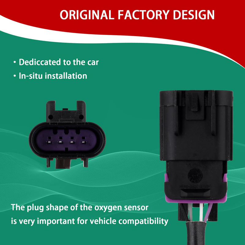 4016021 OEM Oxygen Sensor O2 Sensor Compatible with Polaris RZR ATV 570 1000 XP XP 4 1000 Turbo Replace 4013979 4016021 1 PCS