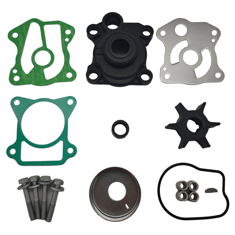 Water Pump Repair Kit With Impeller & Housing for Honda 25 30 HP 4-Stroke Outboard, Replacement number : 06193-ZV7-010,06193-ZV7-020,06193-ZV7-030 25HP 30HP BF25 BF30 (2003 and Later)