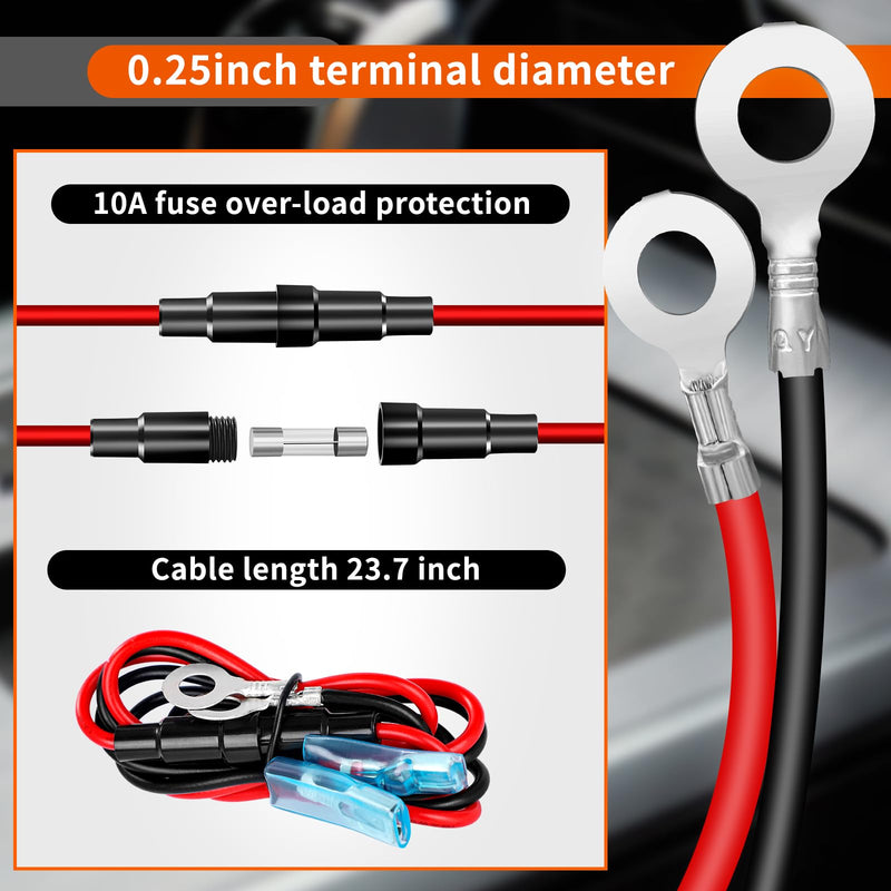 Rocker Switch USB Type C Charger with New Updated Ammeter and Voltmeter Universal Fits Rocker Switch Panel 12V 24V Dual USB Charging Port Outlet for RV Cars Marine Boats ATVs Trailers Type C USB Current-voltmeter Green