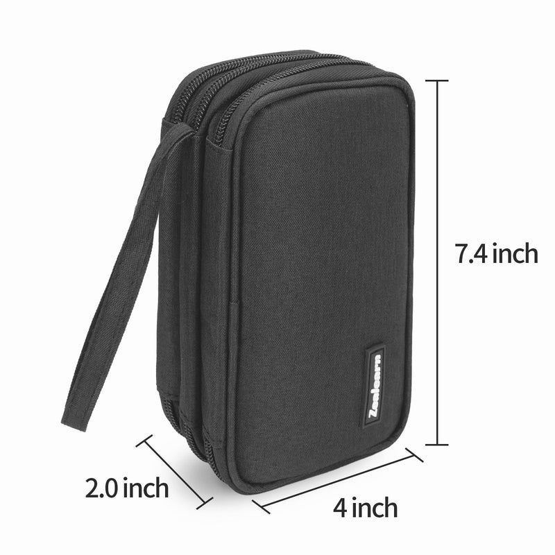 USB Flash Drive Case, Holds 30 Pcs, USB Storage, USB Case,USB Stick Holder,USB Storage Case,USB Organizer,Thumb Drive Case,Compatible with Samsung/Sandisk/Jump Drive,etc, Black