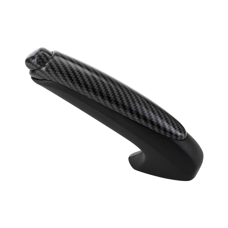 Emergency Brake Parking Handle Cover, 47115-SNA-A82ZA Car Handle Grip and Knob Set, Carbon Fiber Color Car Handbrake Cover Fits for Honda Civic 2006-2011