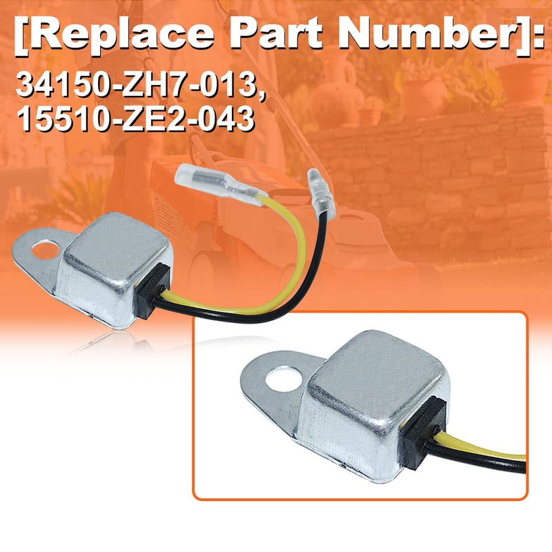 Low Oil Alert Sensor Kit for Honda GX160 GX200 GX240 GX270 GX340 GX390 Small Engines and All Honda Style Chinese Engine 168FA, 168FB, 170F, 173F, 177F, 182F, 188F, 190F