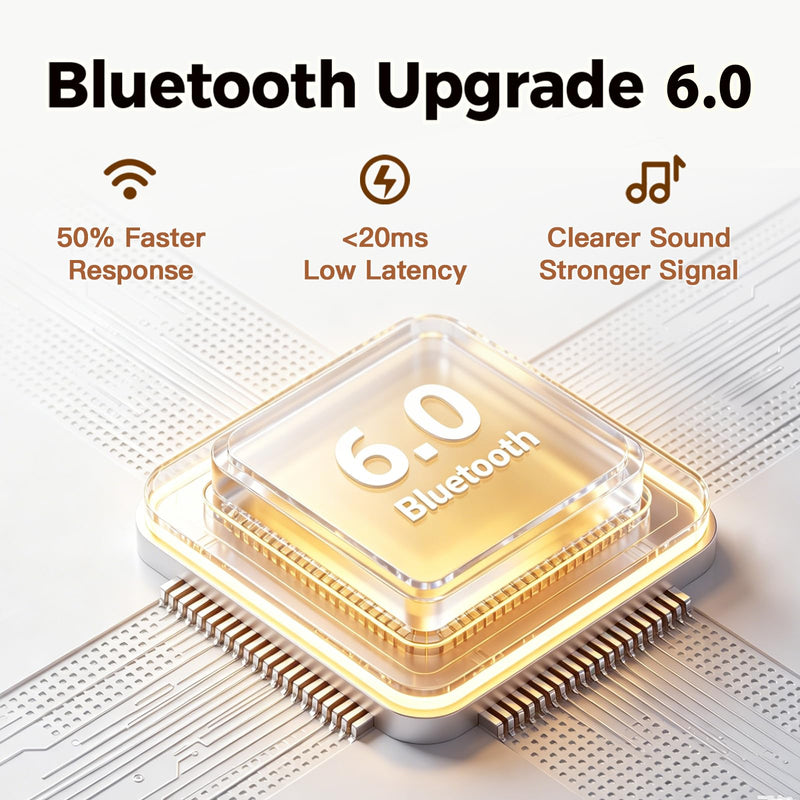 Smart Bluetooth 6.0 to AUX/RCA Adapter & Receiver for Home Stereo, Wireless Bluetooth Adapter for Stereo Receiver, Plug & Play, Sound, Upgrade Old Speakers, Udfine AudioLink