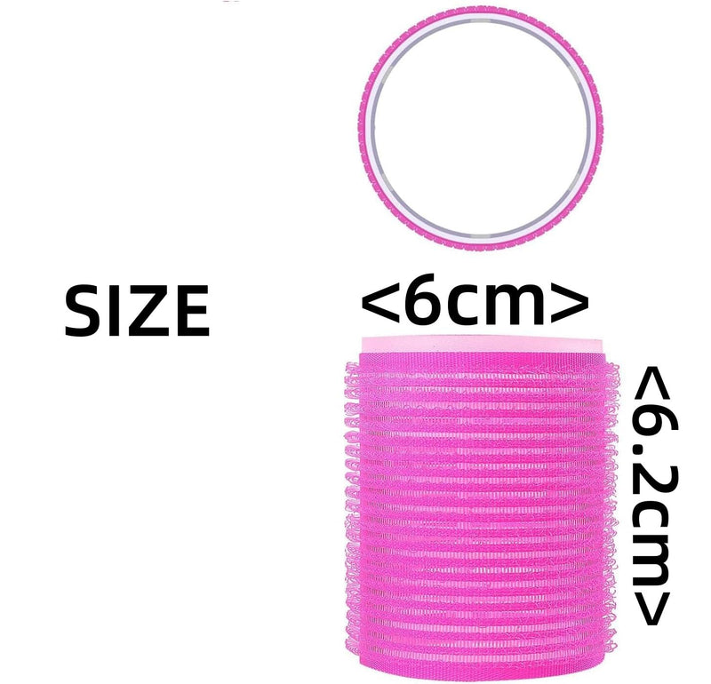 12 Pcs Hair Rollers Foam Curlers Tools Hairdressing Curlers Tools Hair Styling for Women and Girls (Pink) 1 count (Pack of 12)