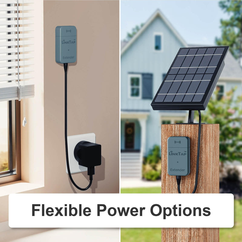LinkTap Zigbee Extender, Requires LinkTap Gateway, Expands Coverage for Large Gardens, Yards & Complex Terrains, Weatherproof for Indoor & Outdoor Use, Not Compatible with Third-Party Systems