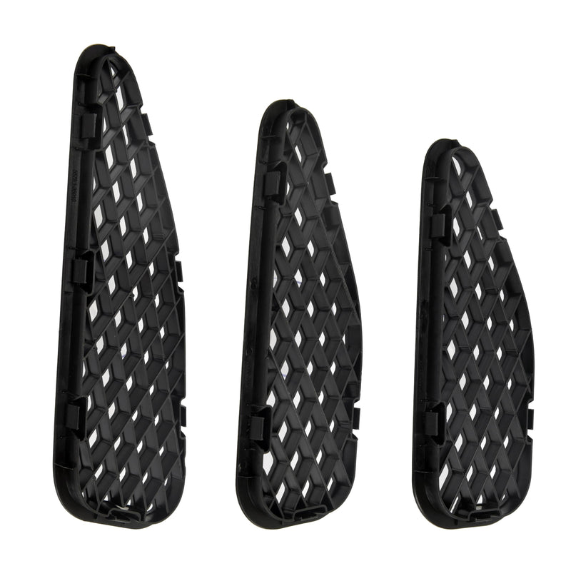 Hood Air Vent Cover Compatible with Toyota FJ Cruiser 2007-2021(3pcs,Black)