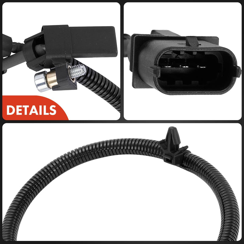 A-Premium Engine Crankshaft Position Sensor Compatible with Chevrolet Cruze 2011-2016, Cruze Limited 2016, Sonic 2012-2018, L4 1.8L, Replace# 55567243