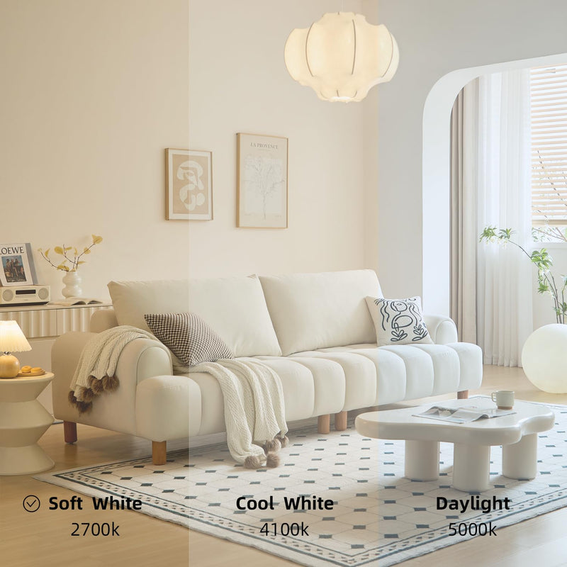 GU24 13Watt 2700K 900lm CFL Light Bulbs, T3 Spiral Gu24 Base 2 Prong (60W Equivalent) Soft White Compact Fluorescent Light Bulbs, UL Approved, 120v 60Hz, Self Ballasted, Indoor Use (8 Pack) Pack of 8