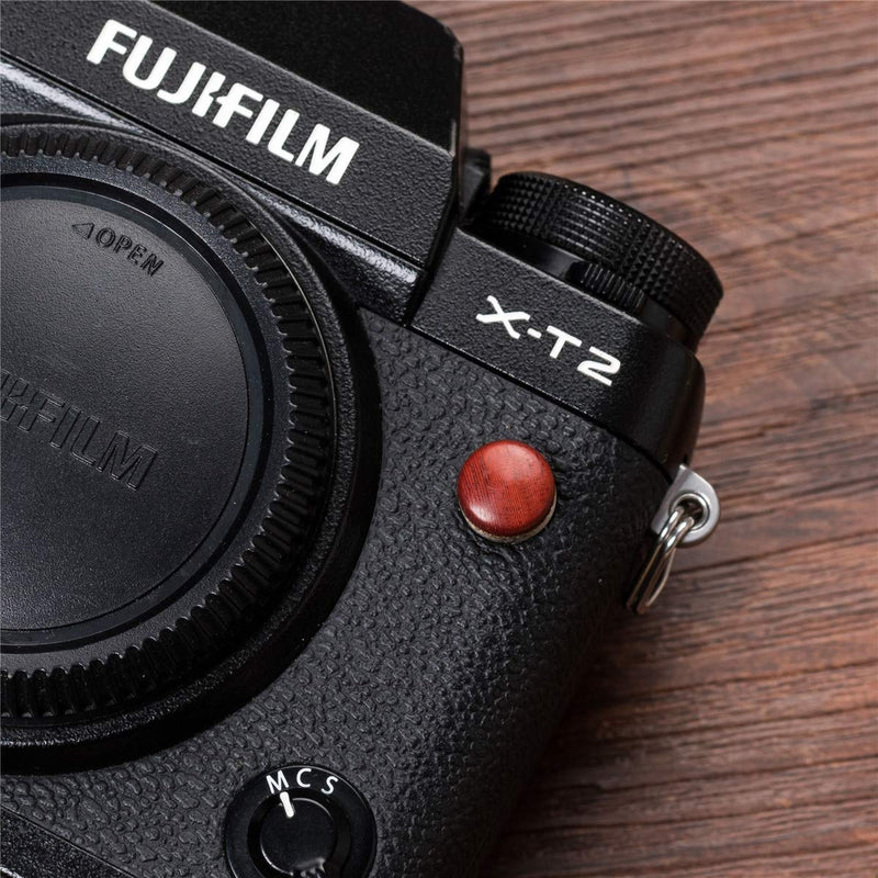 Wood Wooden Camera Flash Remote PC Sync Terminal Cap Cover Protecter for Fujifilm Fuji X-T4 X-T3 X-T2 X-T1 GFX 50R 50S 100 (Camwood)
