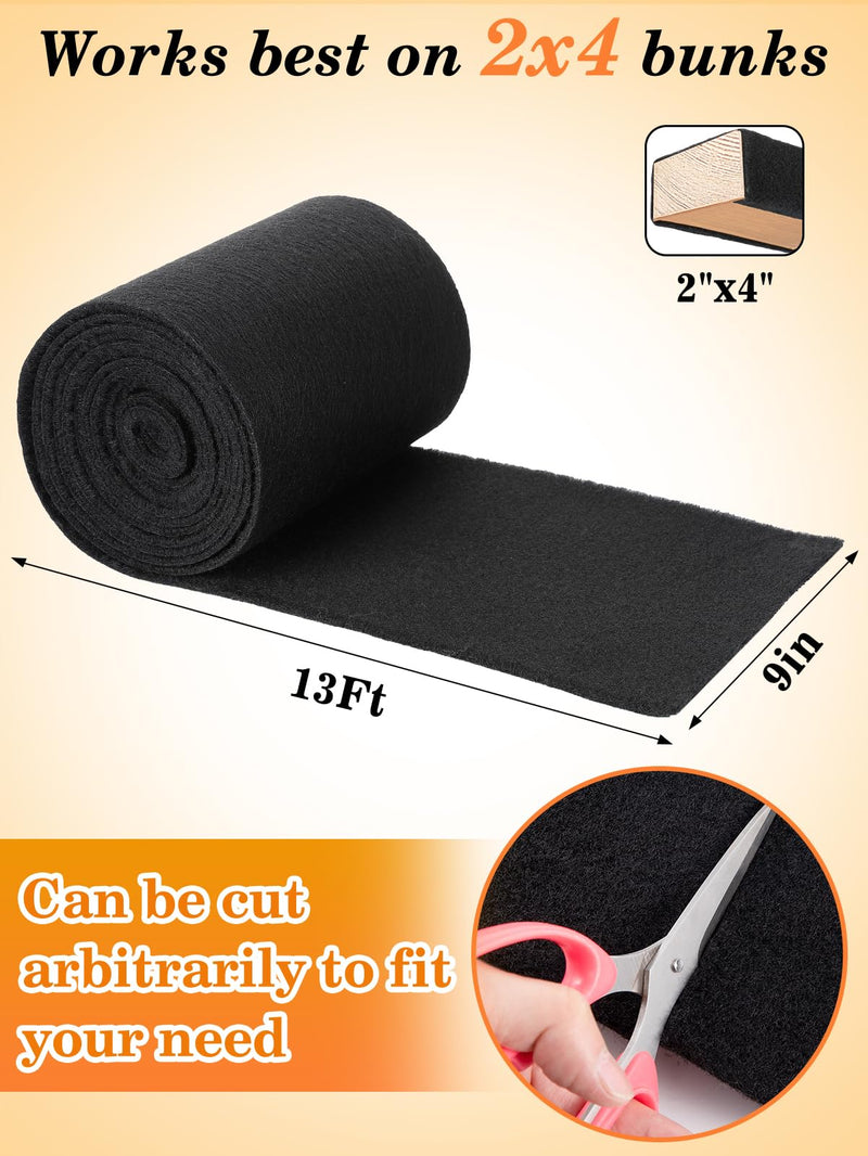 PAMASE Boat Trailer Bunk Carpet - Ultra Thick Wear-Resistant Marine Carpeting Covers for Boat Lift Bunks, Shock Absorption Padding Mats Parts Accessories for Jet Ski 0.31 in x 156 in x 9 in