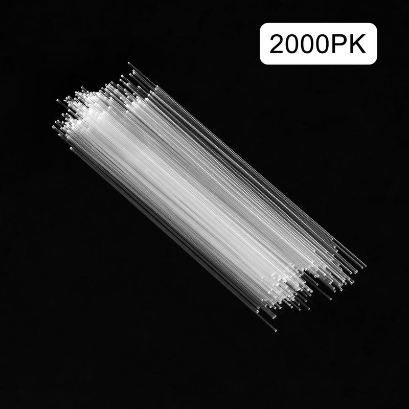 StonyLab Glass Capillary Tubes, 100mm Micro Glass Pipettes Capillary Transfer Tube with 0.3mm ID and 0.5mm OD for TLC Spotting, 2 Pack