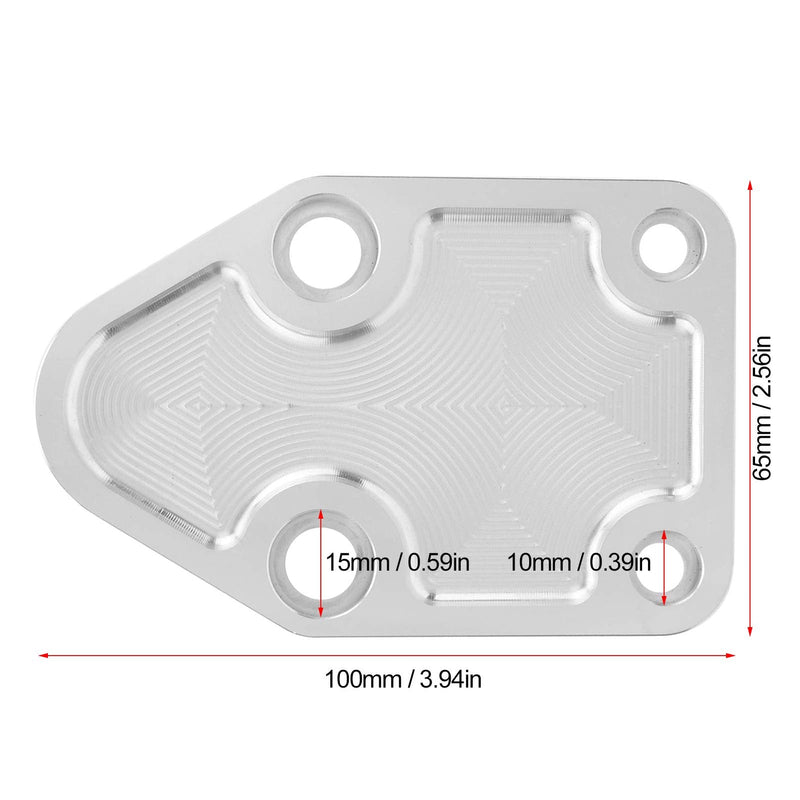 Fuel Pump off Plate Gasket with Bolts Compatible with 1955-2002 Small Block 262 265 267 283 302 305 307 327 350 400 V8 Engines