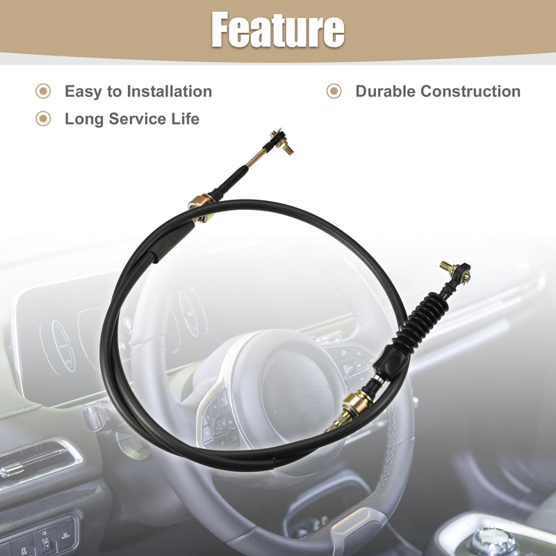 uxcell Automatic Transmission Shifter Cable Gear Shift Control Lever Selector Cable No.3382006071 for Toyota Camry 1997-2001