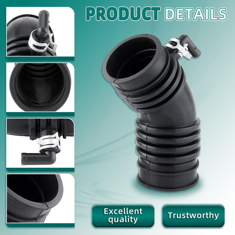 AUTOKAY 17881-65011 Engine Throttle Body Air Intake Hose Flow Tube Boot for Toyota Pickup Truck 4Runner V6 3.0L 1989 1990 1991 1992 1993 1994 1995 Re#17881-65020 696-703 319-58149 AM-17108993