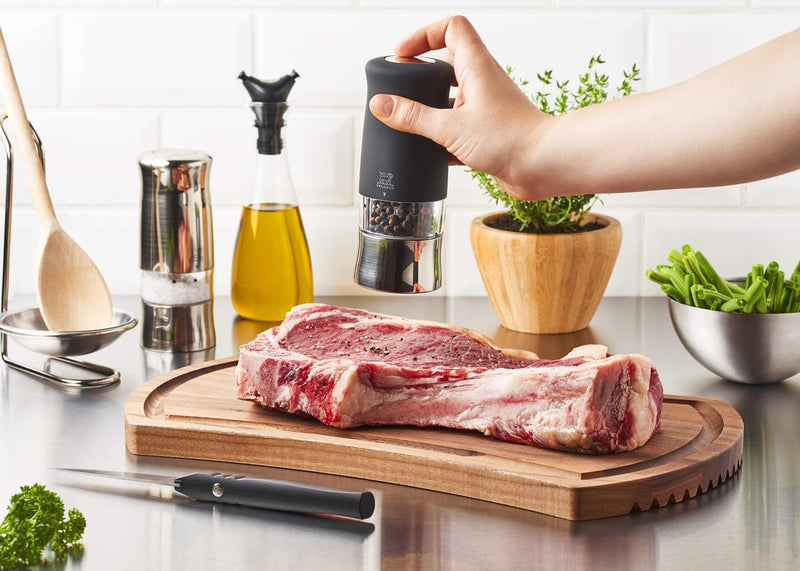 Peugeot Fidji 8.25 Inch Pepper Mill, Black Matte