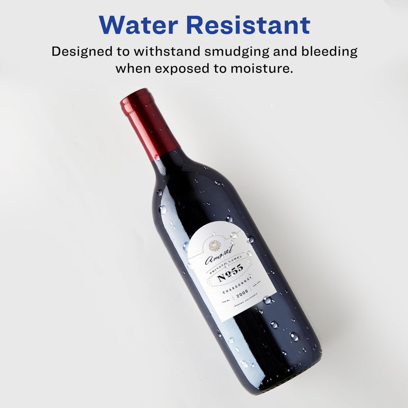 Avery Arched Labels with Sure Feed for Laser Printers, Water Resistant, 3" x 2.25", 90 Labels (22809) One Size