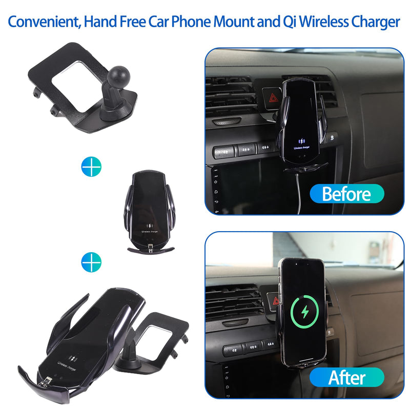 Car Phone Mount Compatible with Hummer H3 2005-2009, Center Console Air Outlet Cell Phone Holder, Handsfree Air Vent Phone Stand-Type E Type E
