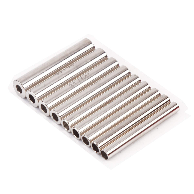 PSI Woodworking PKTRIMSET Pen Kit Barrel Trimming Sleeve 9pc Set