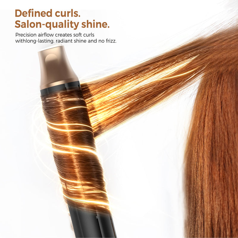 UKLISS Hair Styler 6 in 1, Hair Dryer Brush Set with Diffuser, Air Curler, Ionic Hairdryer,Multistyler Styling Tool, Smooth Shine Volumize Curl Straighten Brush, for Short/Long Hair | Air Curler, Ionic Hairdryer,Multistyler Styling Tool, Smooth Shine V...
