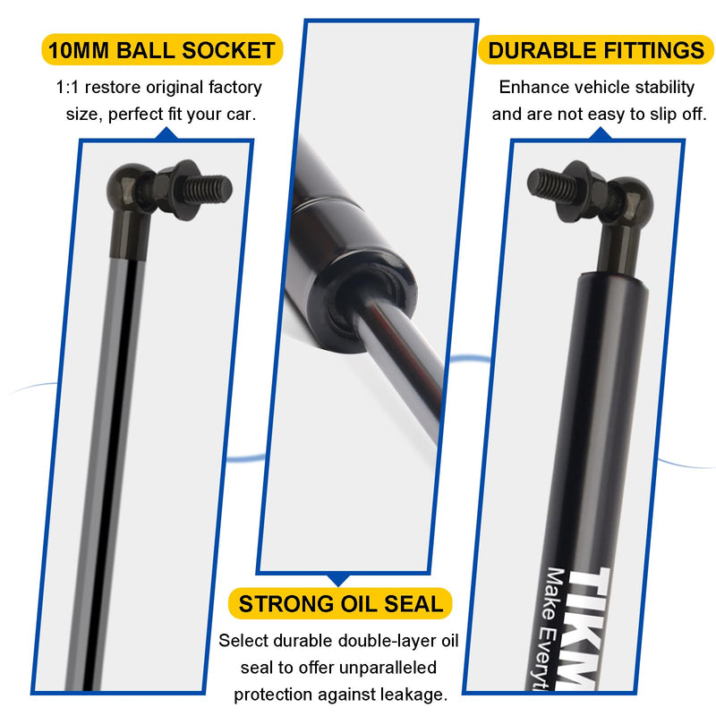 Front Hood Struts for Lexus GX470 / Toyota 4Runner 2003-2009, Replaces 6228 SG329055 5344039245 Shocks Lift Supports Gas Springs, 2 Pcs