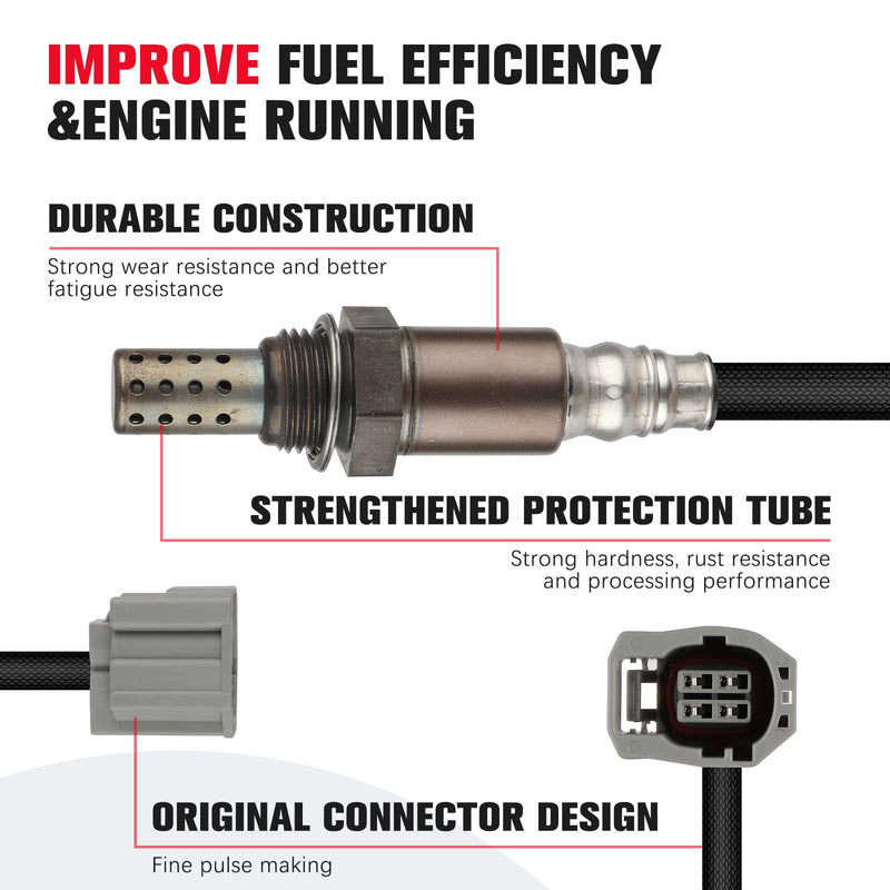 O2 Oxygen Sensor Downstream 234-4329 Compatible with for Mazda 2 2011-2014 for Mazda 3 2004-2009