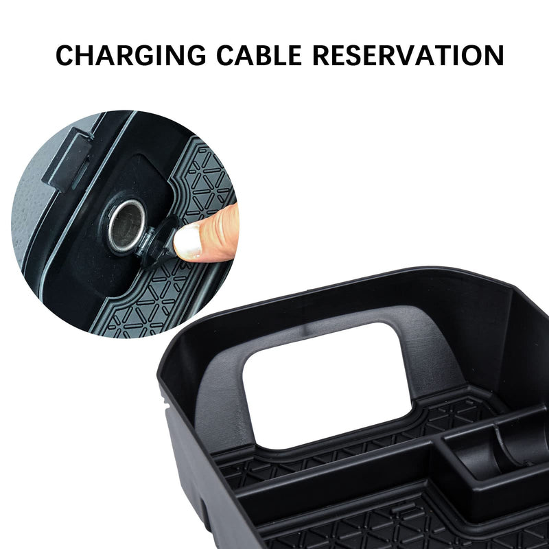 2PCS Center Console Organizer Tray and Armrest Storage Box Compatible with Toyota RAV4 2025 2024 2023 2022 2021 2020 2019 Insert Secondary Storage box Accessories 2PCS