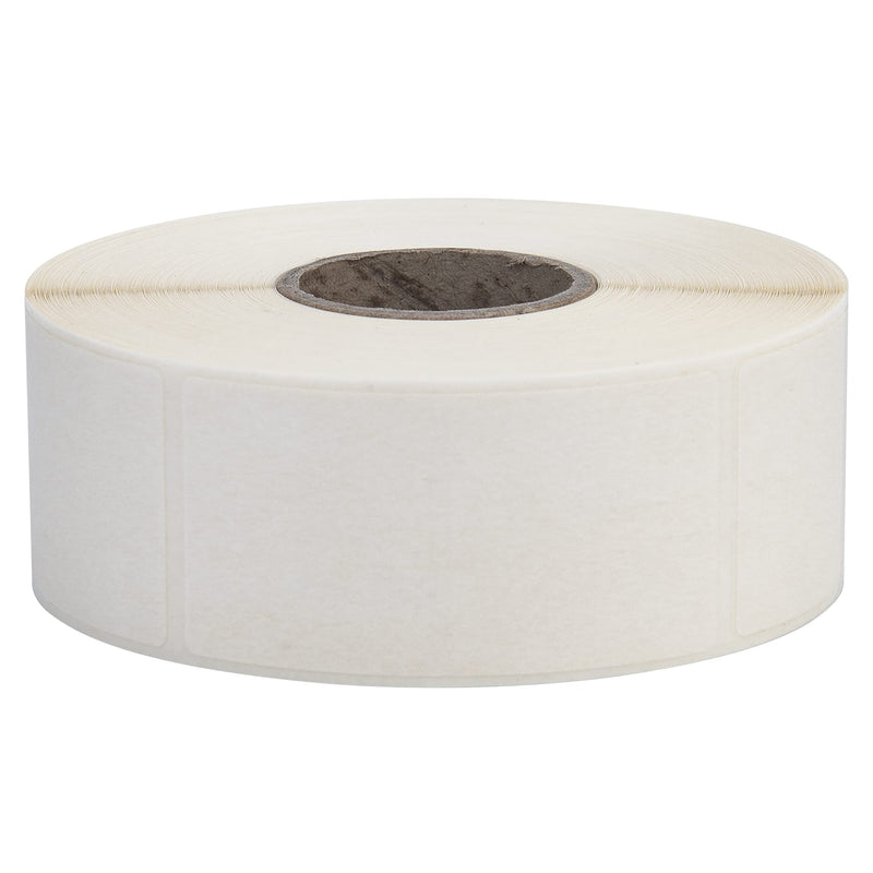 L LIKED Blank White 1 x 2 Inch Dissolvable Labels for Food Rotation Prep roll of 500 (3 Rolls) 1500