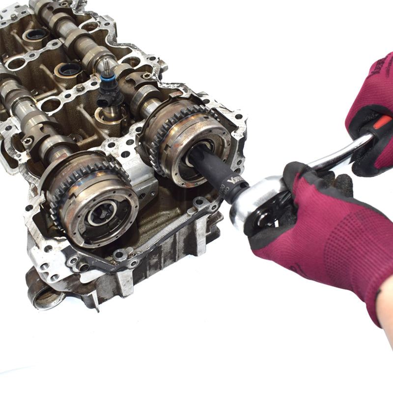 T100 Camshaft Screw Removal Socket, Compatible with Mercedes Benz M270 M271 M274 M276 M264 M278 M157 M176 M177