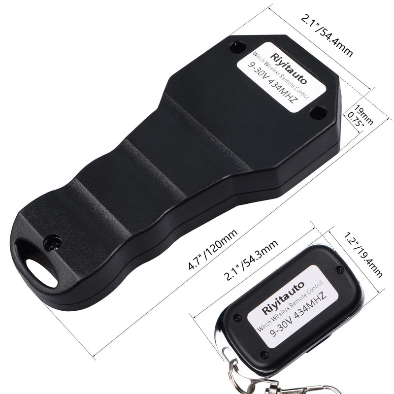 Wireless Winch Remote Control Kit for Car Truck Jeep ATV SUV 12V Handset Switch Recovery Wireless Waterproof Wireless Remote for Winch