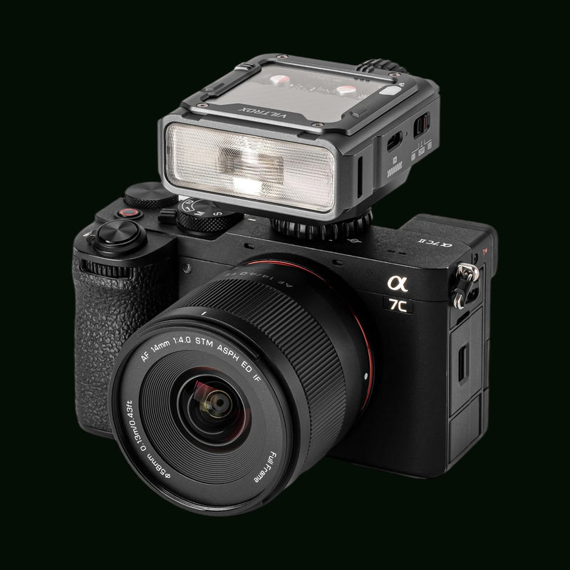 VILTROX Z3 TTL Flash for Sony, GN16, 26W/s 1800mAh Mini Flash for Camera | GN16 Hot Shoe Flash with 1s Recycle Time, USB-C Rechargeable Camera Flash with 7-Level Manual Power Control